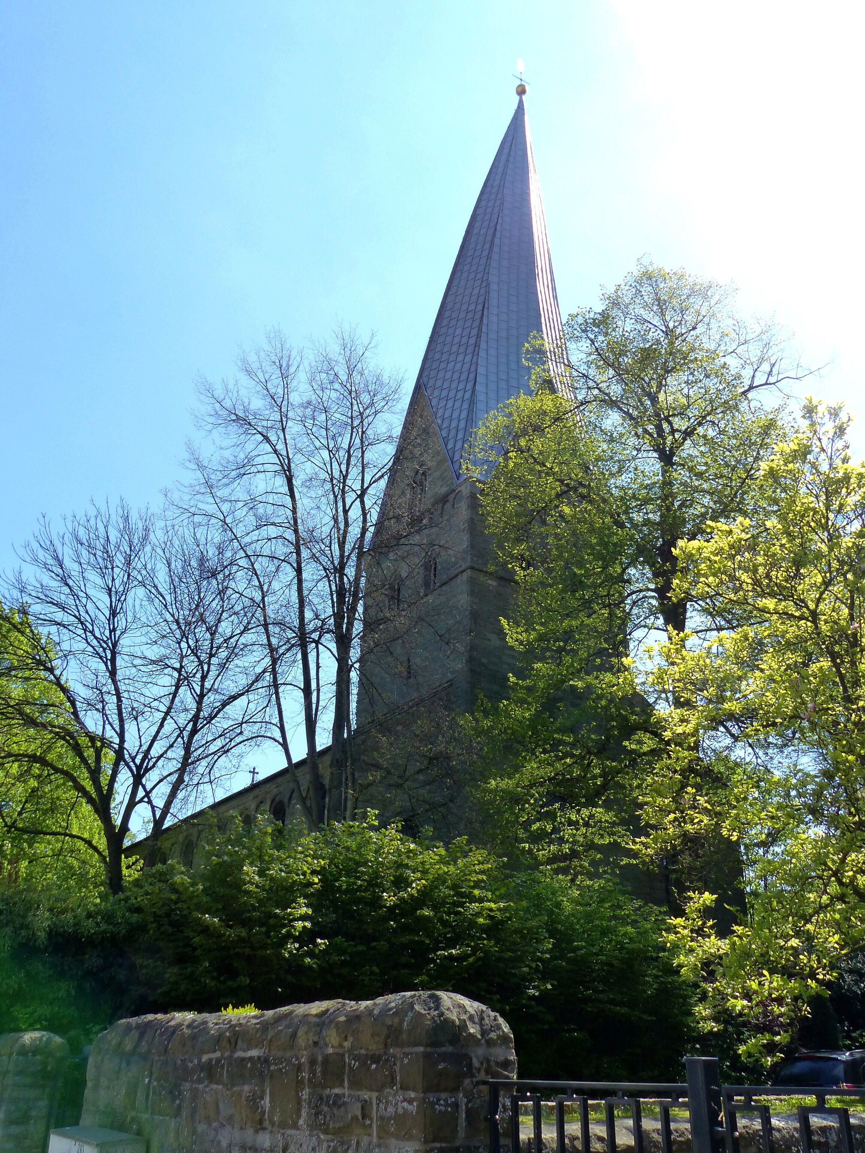 Soest - Alt St. Thomä-Kirche mit dem "Schiefen Helm"