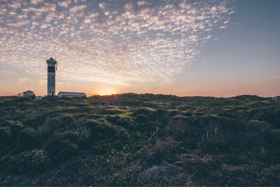 This is the lighthouse at Cape Hangklip