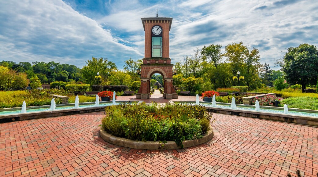 Clock Tower view in Algonquin Town of Illinois