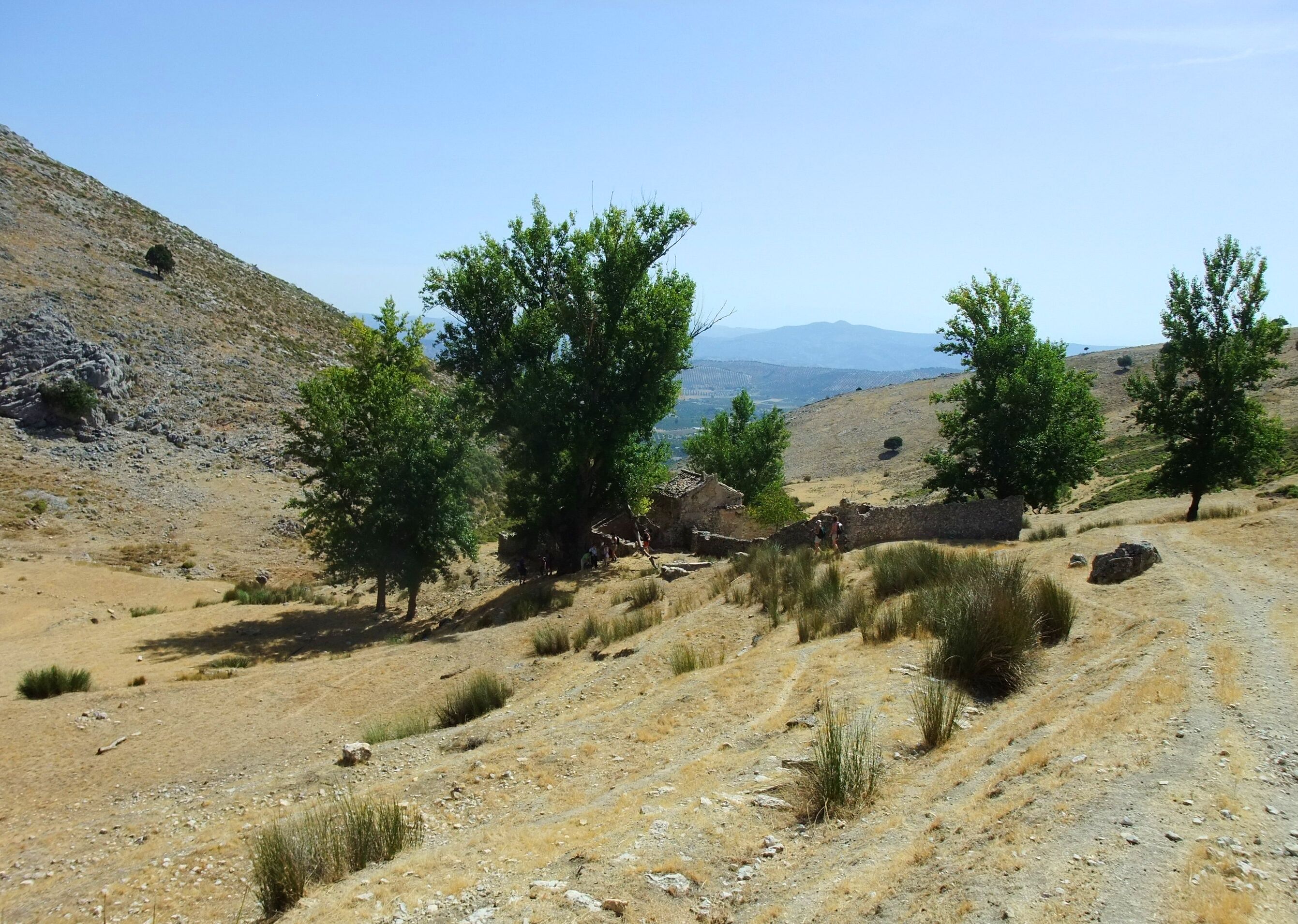 Landscape in Andalusia, Sierra de la Horconera, Province Córdoba in Spain