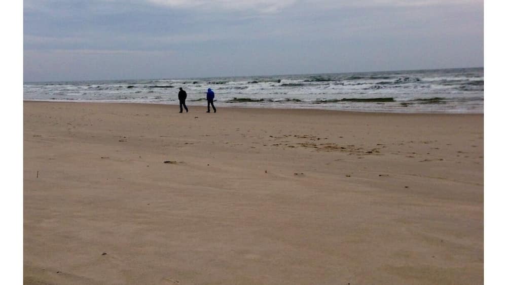 Autumn walk at the seaside. there is also sauna available - so I recommend take towel - visit sauna, and jump to cold sea :)