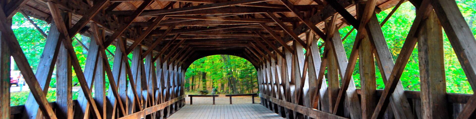Artist's Covered Bridge, Newry, Maine. USA