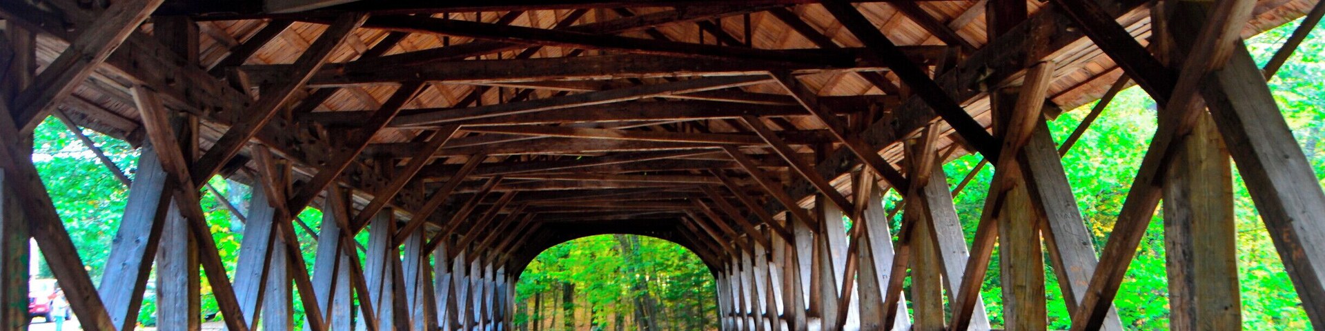 Artist's Covered Bridge, Newry, Maine. USA