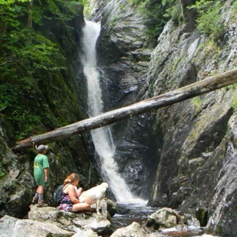 Dunn Falls just off East B Hill in the Andover / Upton Maine area is worth the 35 minute hike in. #hiking