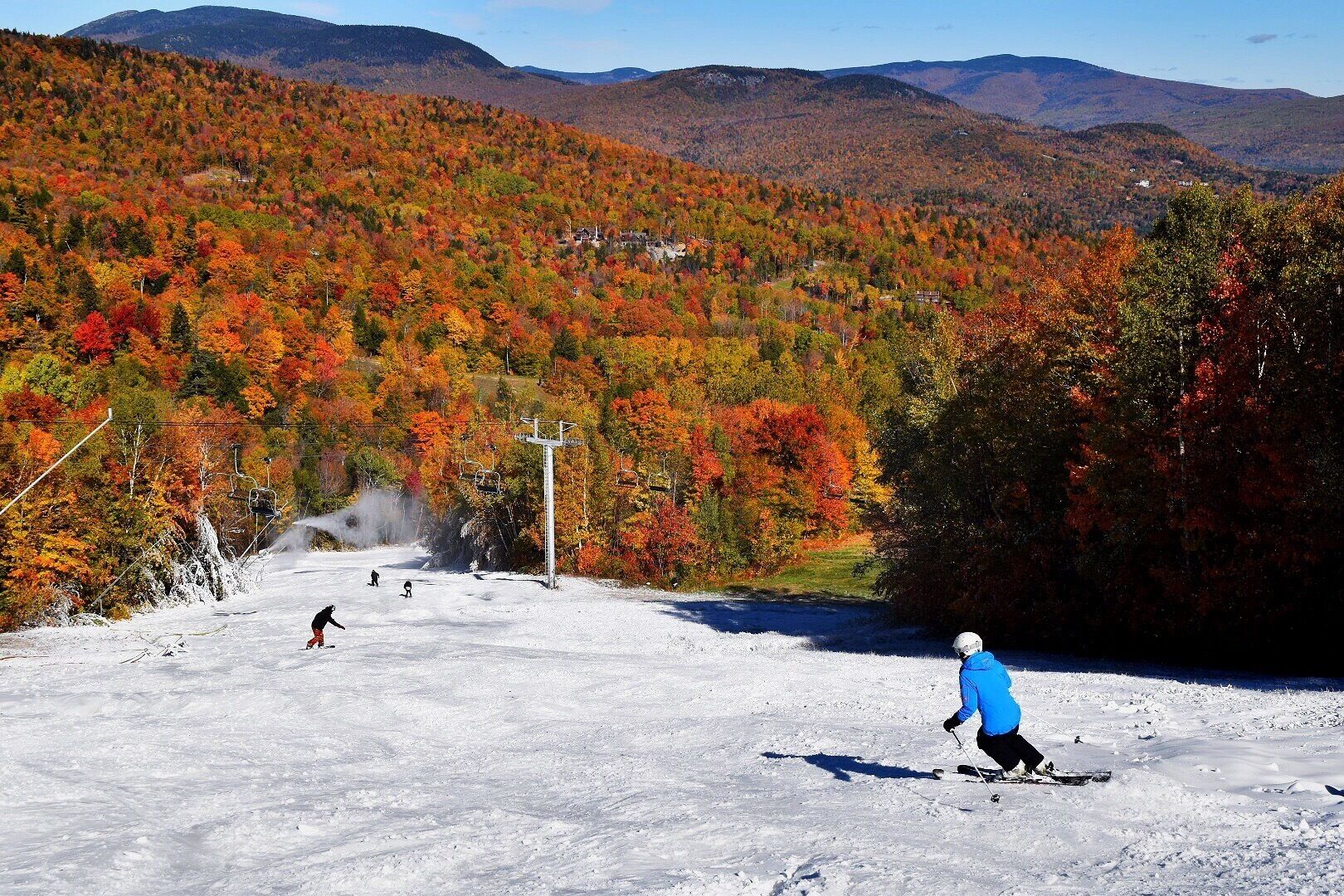 Opening day October 19th, 2015 at Sunday River Maine
#snowiliage
#BestOf5
#winterwonder