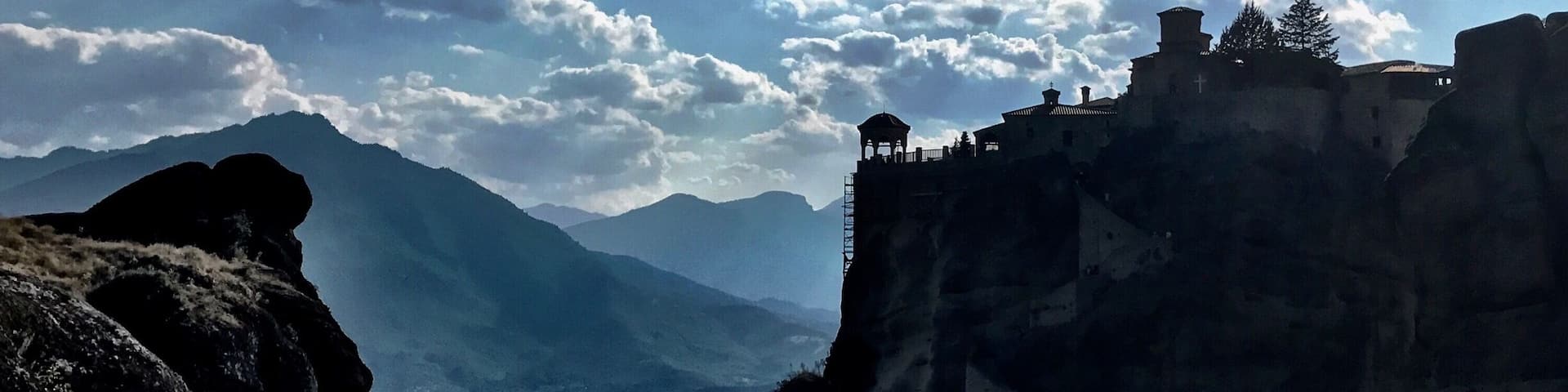 The monasteries of Meteora. A stunning tranquil place #Mountains