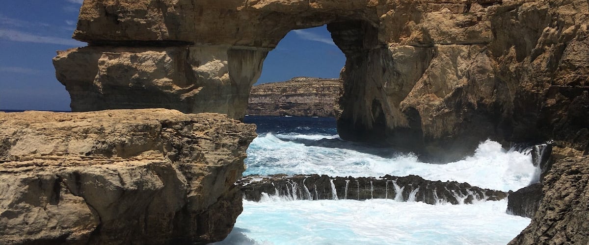 Azure Window, Gozo, Malta who no longer exists 💔 it has collapsed the 8th of March 2017