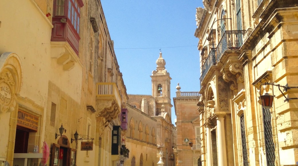Street in Mdina, the old capital of Malta