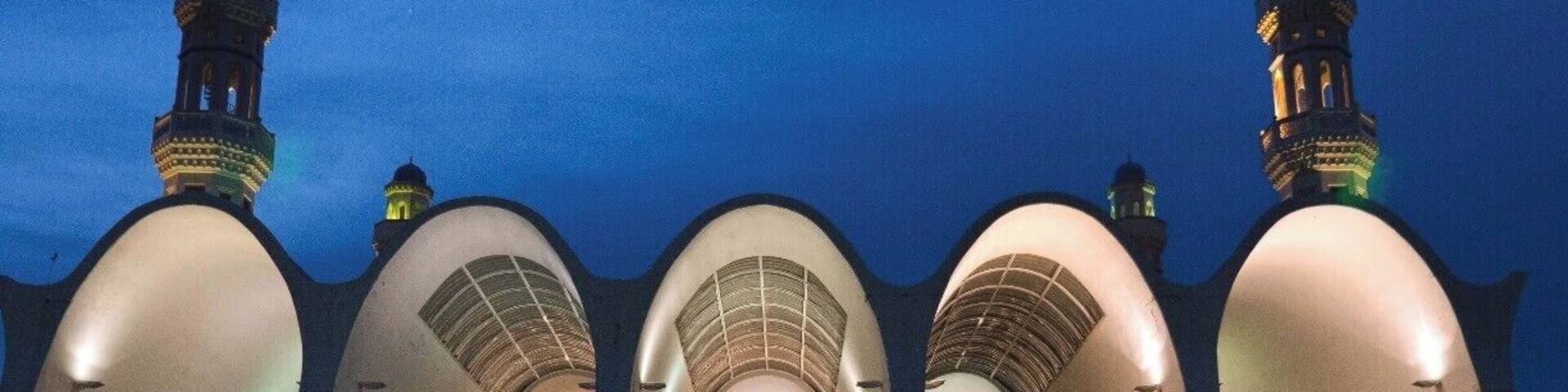 Visit the Floating Mosque at Sunset and you'll be sure to be impressed. Easy to catch local buses here at a very low cost.