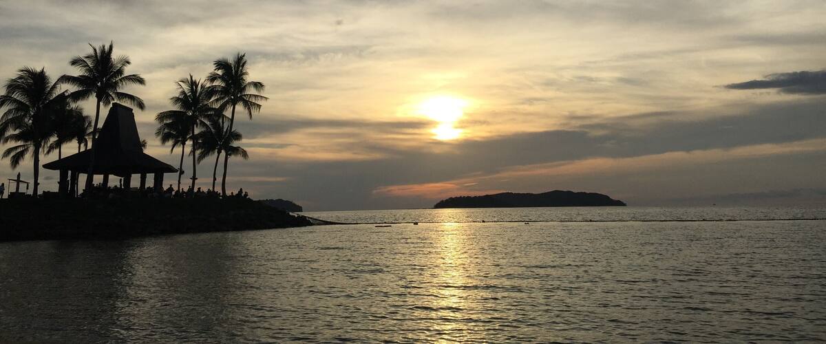 I love sunset #BeachTips