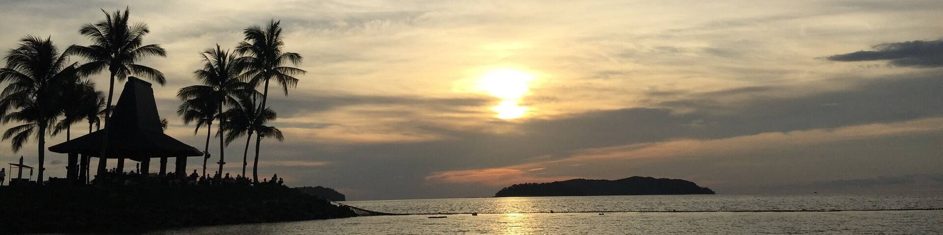 I love sunset #BeachTips