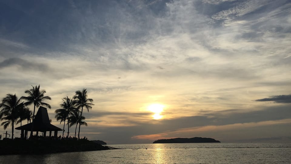 I love sunset #BeachTips