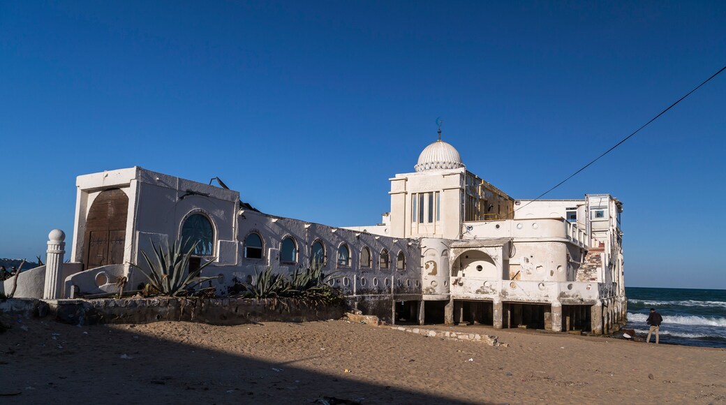 La Marsa district of Tunis city, the capital of Tunisia. La Marsa is a popular touristic coastal area in the city center.