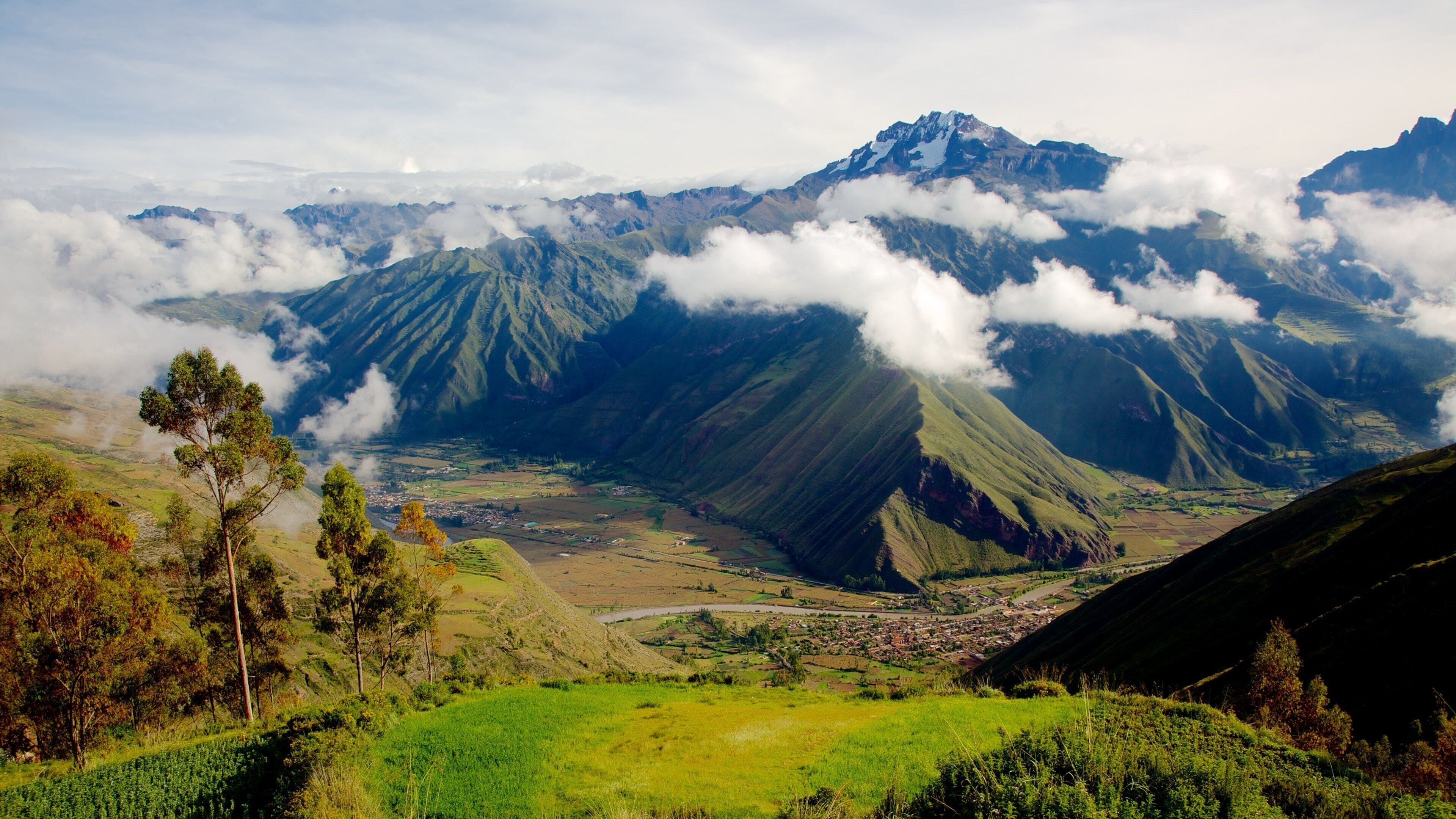 Urubamba featuring tranquil scenes, landscape views and mountains
