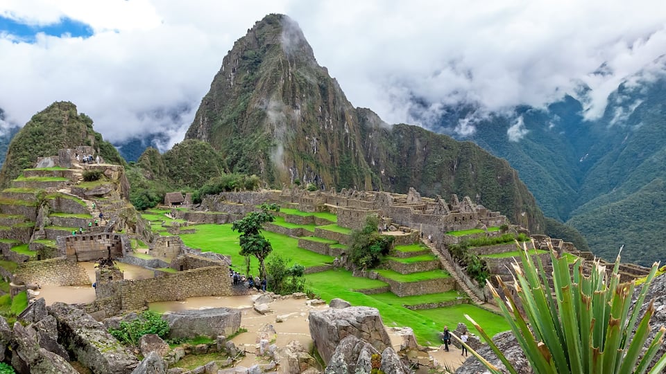 Machu Picchu, a Peruvian Historical Sanctuary and a UNESCO World Heritage Site. One of the New Seven Wonders of the World