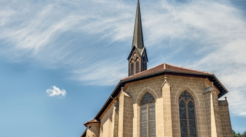 Saint Paul Minster monastery in Esslingen am Neckar town near Stuttgart, Germany, Shutterstock ID 114414736, SF SSA Case with Manager Approval: Case 07151371, Job: Prepay credit, Client/Licensee: , Ot
