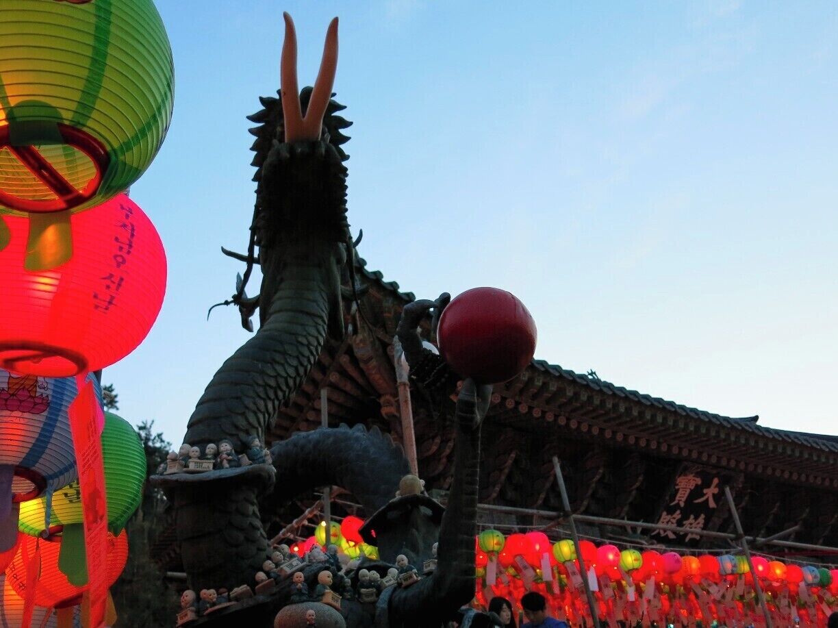 Any temple in Korea will be incredible to visit over Buddhas birthday but Haedong Yongungsa is up there with the best! 
If you visit Korea at the beginning of May plan your trip to Busan with this temple in mind.

For more on Koreas temples check out my blog:
http://journey-count.com/temples-seen-one-seen/