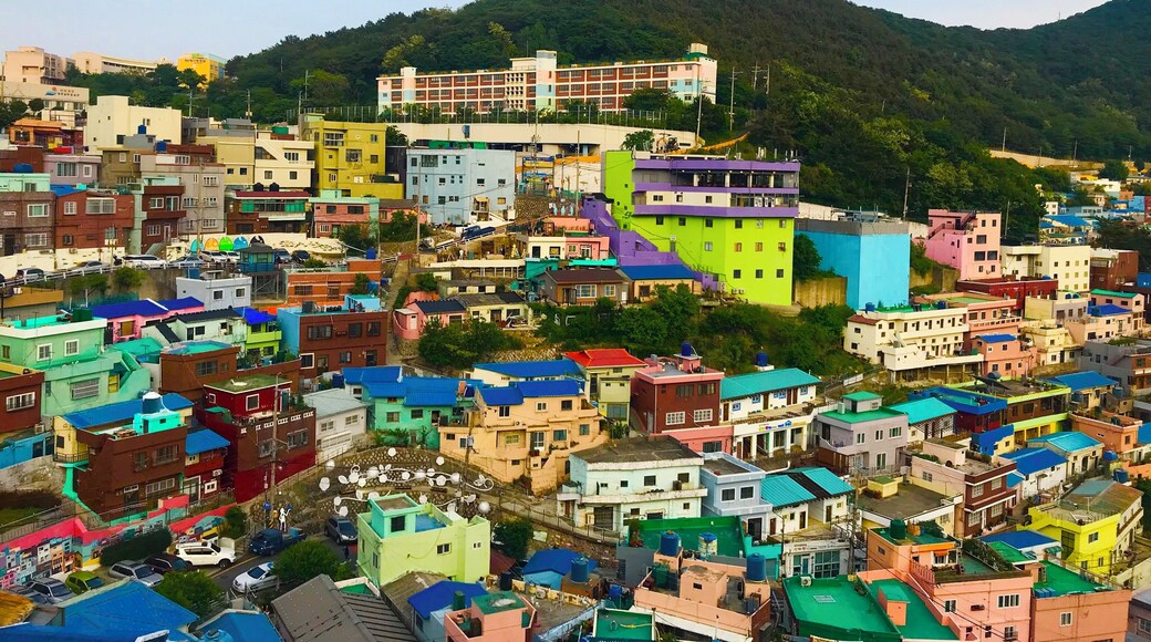 Amazing village in Busan Korea.