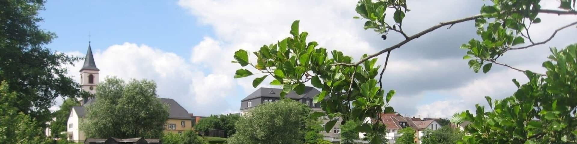 Pavillion im Kurpark Weiskirchen