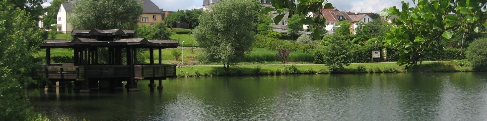 Pavillion im Kurpark Weiskirchen