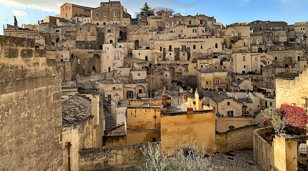 Beautiful light after the storm in Matera