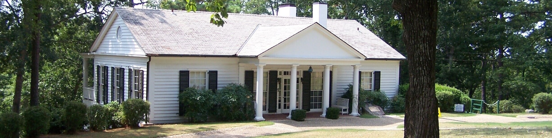 Called the "Little White House" due to the fact that President Franklin D. Roosevelt spent quite a bit of time here. The nearby Warm Springs brought some relief to the pain he endured due to polio. It was in this house that he died on April 12, 1945, shortly after having been elected President of the United States for his fourth term.