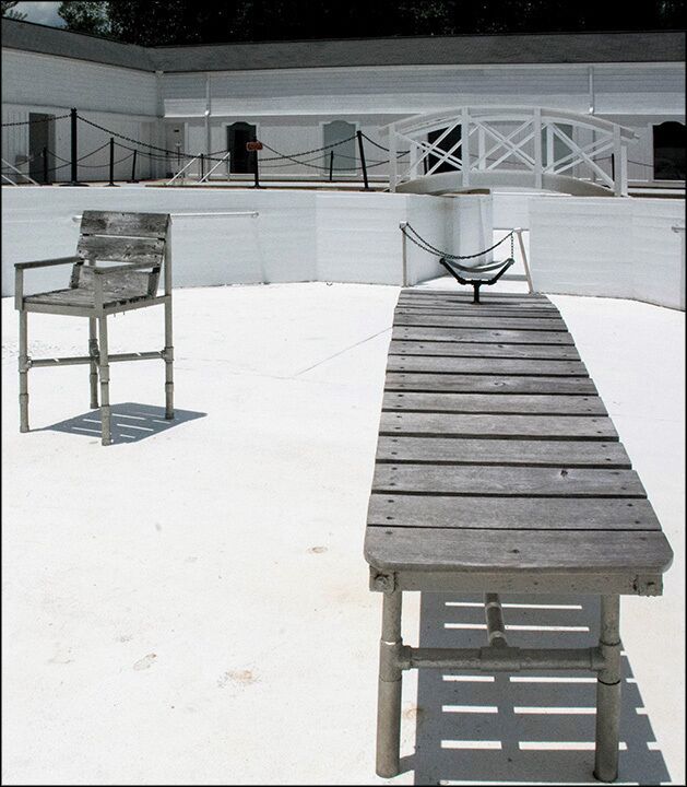 Franklin Delano Roosevelt visited Warm Springs, Georgia in 1924 to seek relief from the polio that had stricken him three years earlier. He enjoyed his time at the springs pool so much that he bought the complex in 1926 and turned it into a therapeutic center for the treatment of polio. The pool is empty most of the time, but you can still visit it and see some of the original equipment used in the treatment of patients.