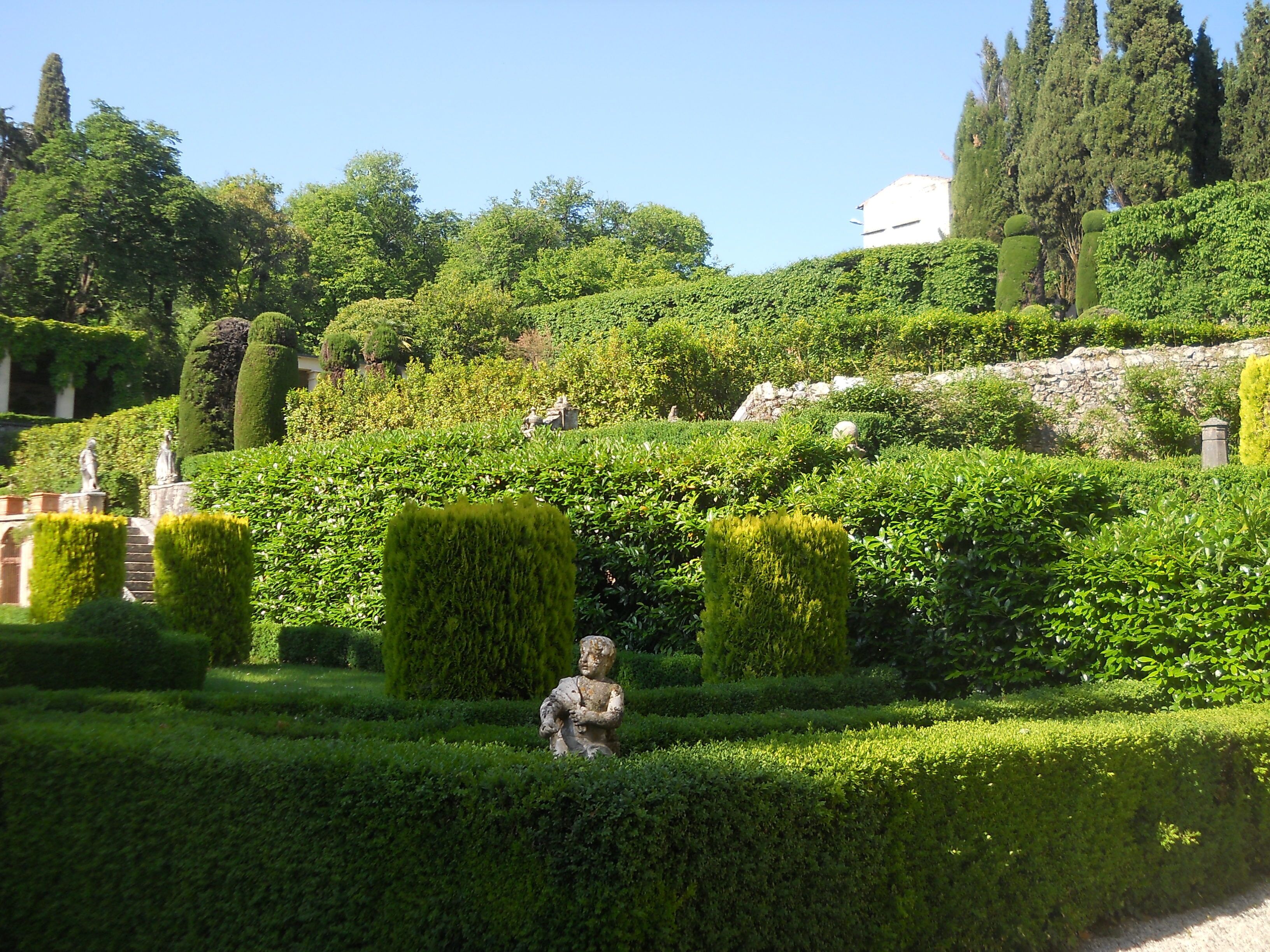 Pojega garden at Rizzardi villas in Negrar (Verona)