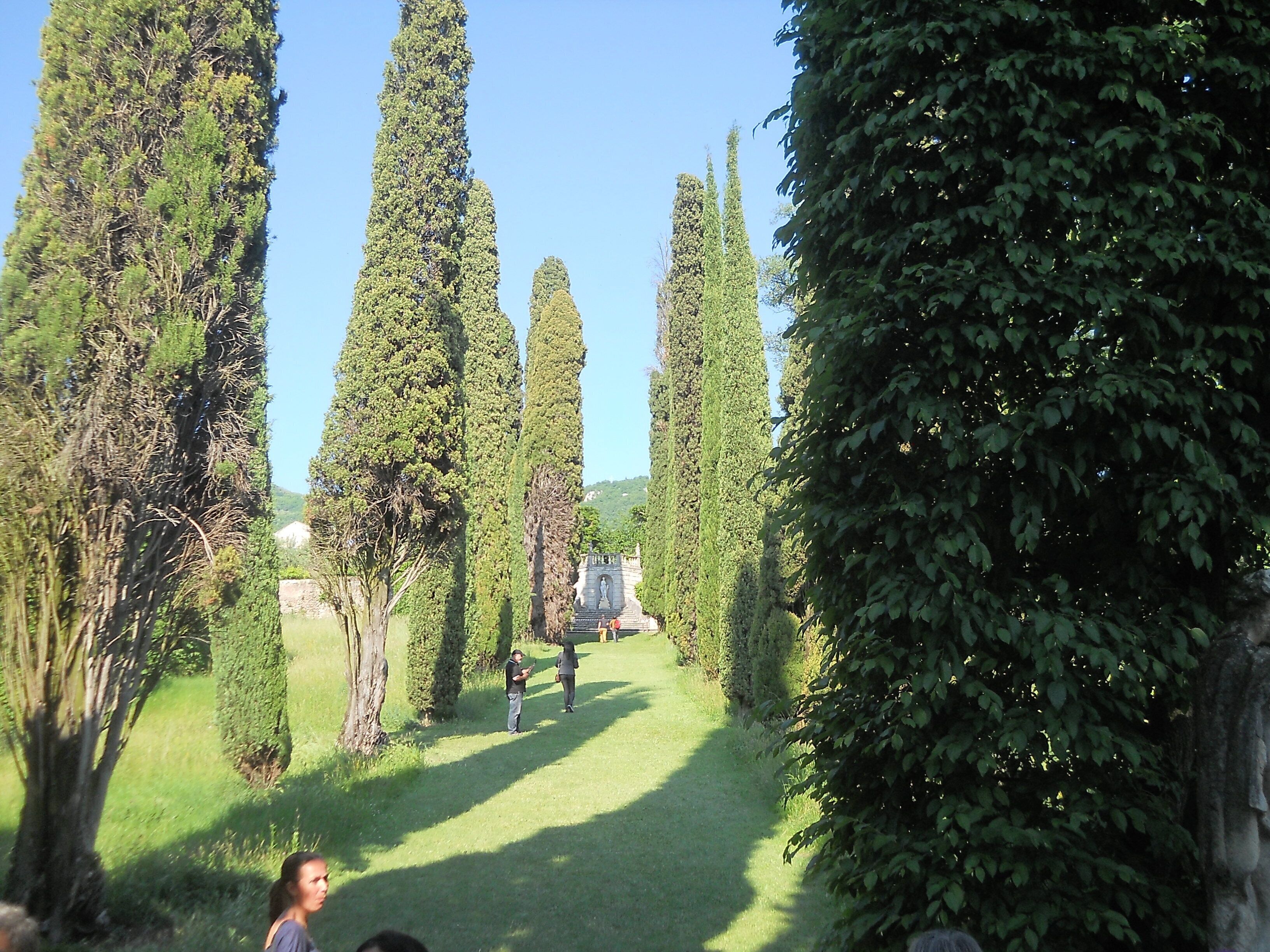 Pojega garden at Rizzardi villas in Negrar (Verona)