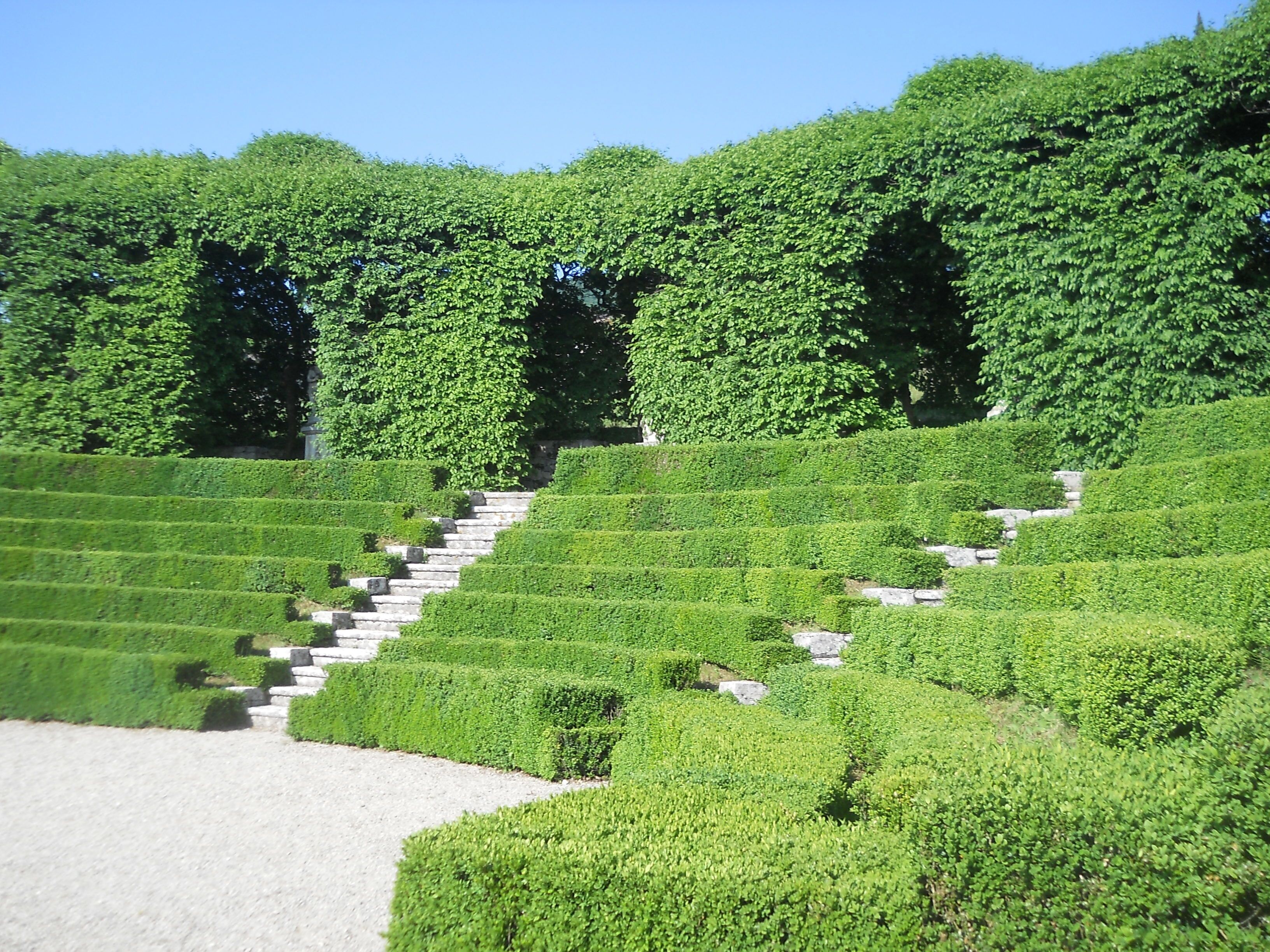 Pojega garden at Rizzardi villas in Negrar (Verona)