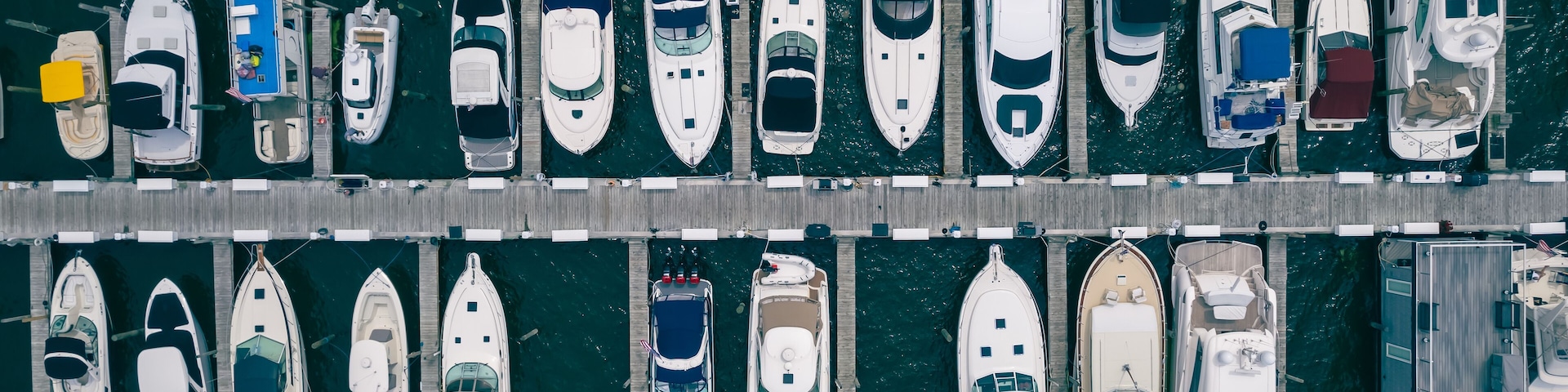 Marina at Saugatuck Douglas city in Michigan became a noted arts and tourist destination