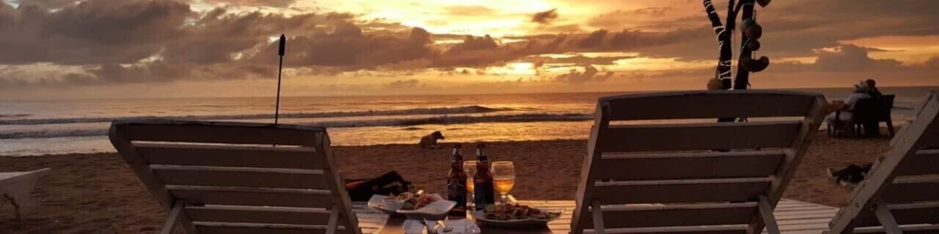 There’s nothing like watching a perfect sunset with some beer in hand