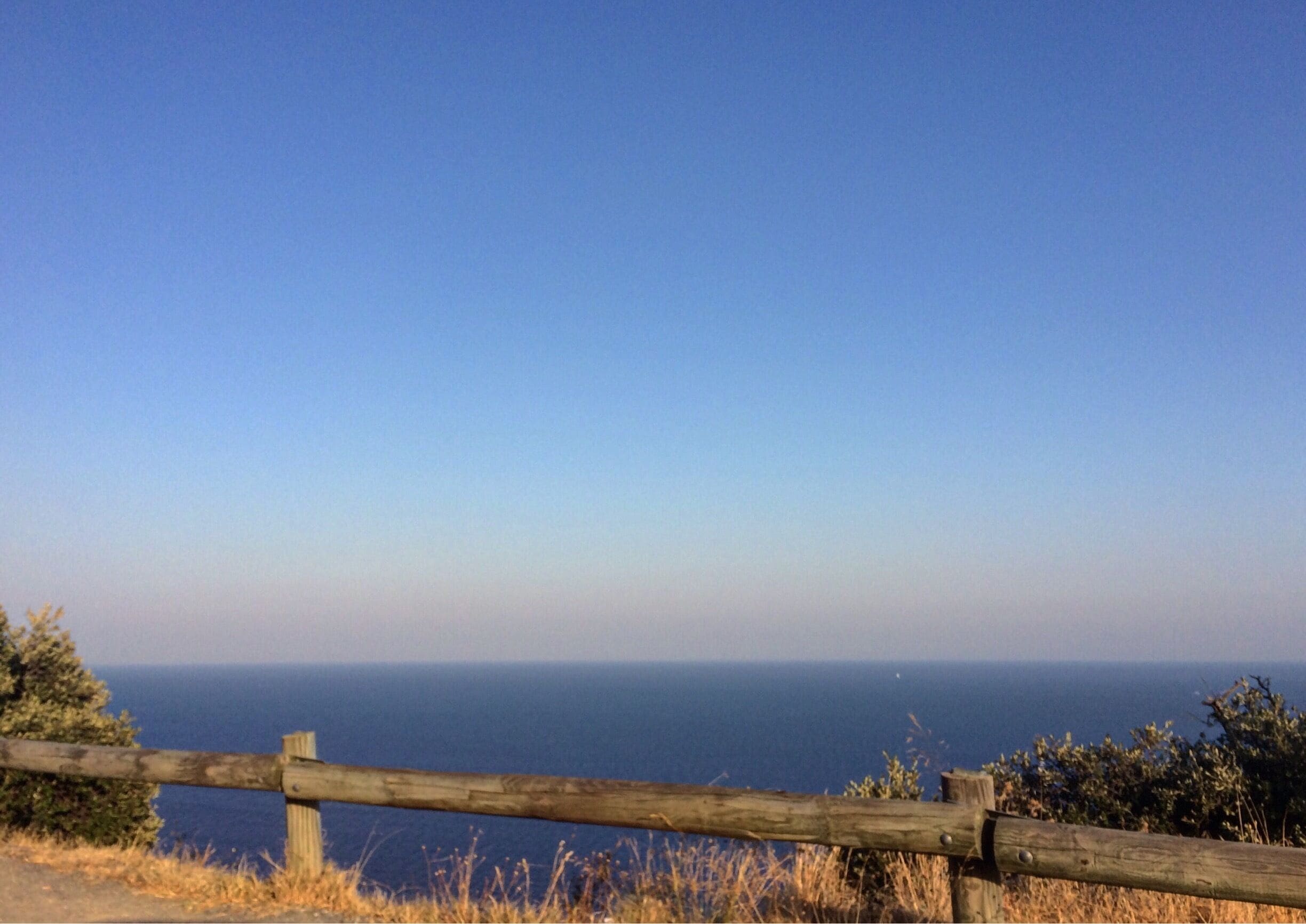 View from the hilly part of Cavalaire-sur-Mer. The combination of pristine beach plus the mountains makes this side of France 'crème de la crème.' 