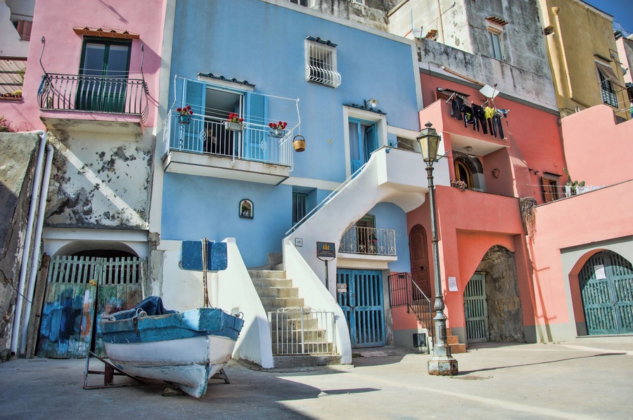 Procida island, Naples, Italy