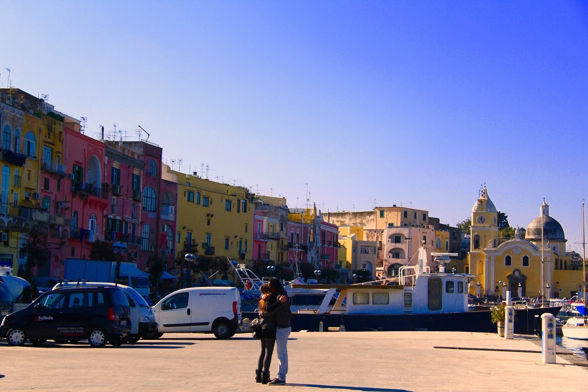 One of the islands off the coast of Napoli. Love was in the air on this sleepy and tranquil island....and the location for movie "Talented Mr. Ripley".