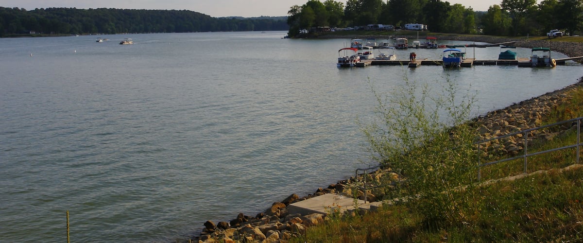 Summer Day on Atwood Lake, Ohio