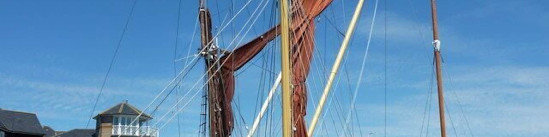 Sailing barge Cambria, Standard Quay, Faversham Creek