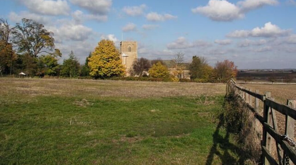 Lolworth Church looking N.