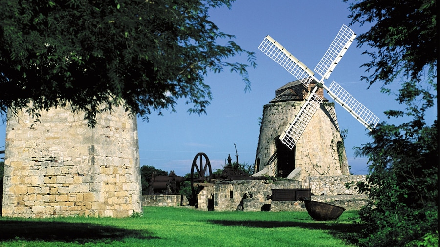 St. Croix Island featuring a windmill