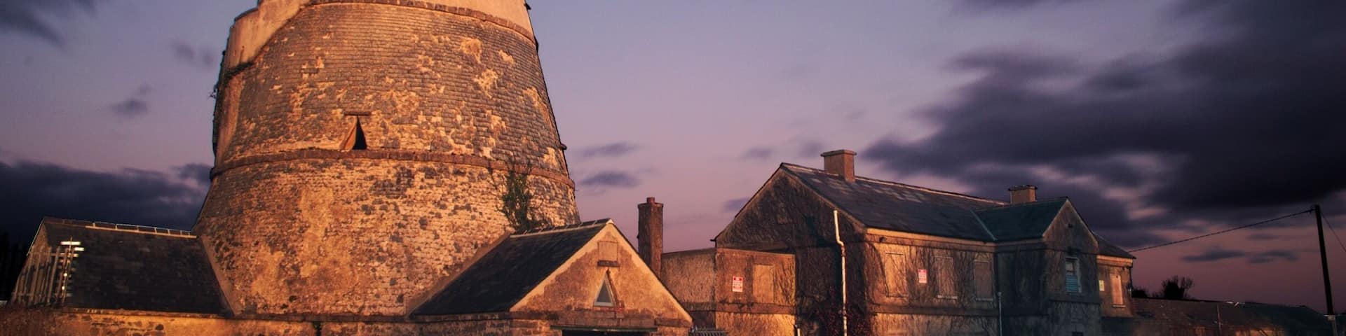 The Wonderful Barn in Leixlip at sunset...