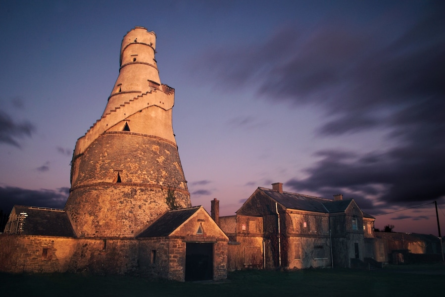 The Wonderful Barn in Leixlip at sunset...