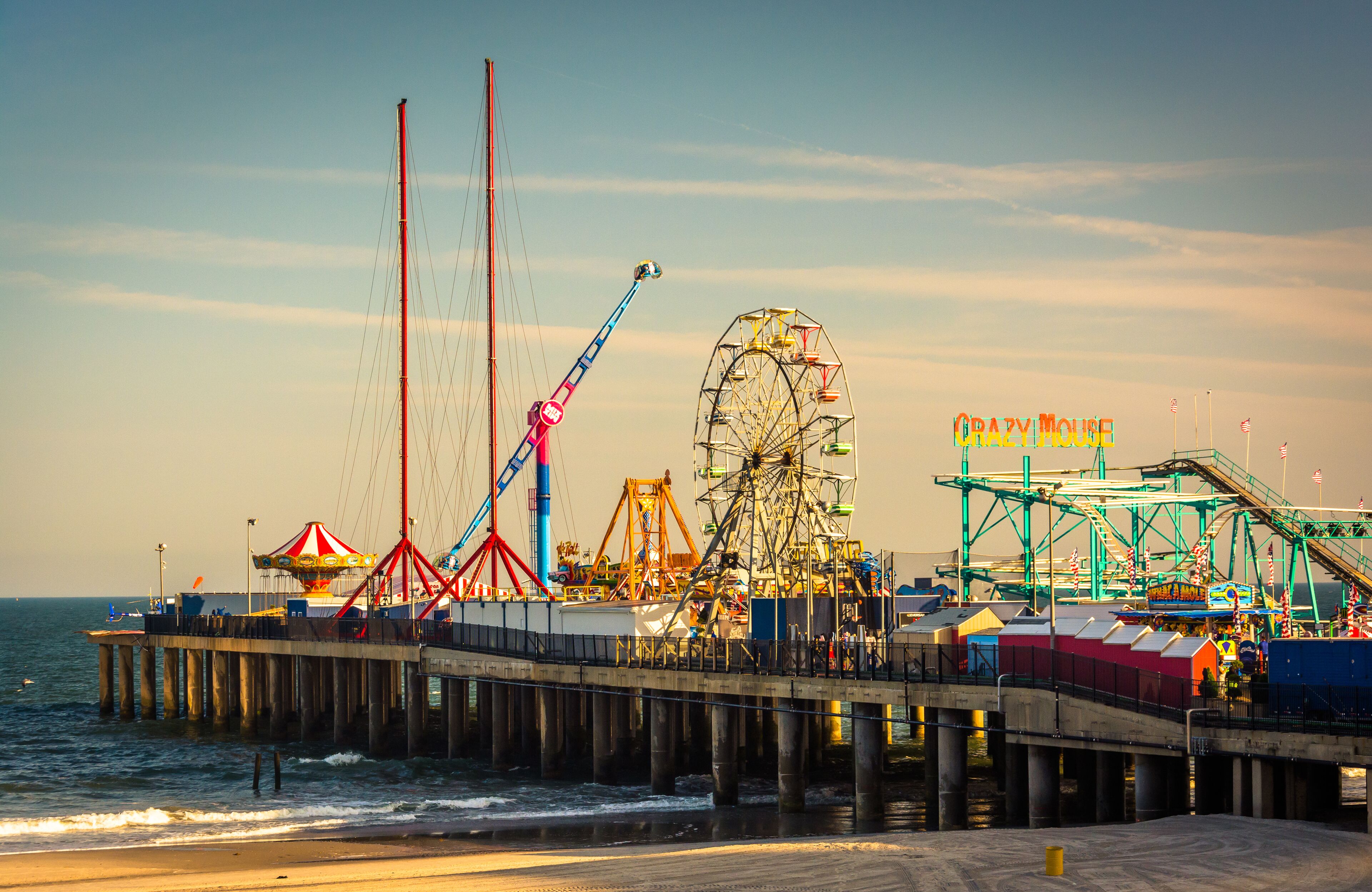 The Steel Pier at Atlantic City, New Jersey.; Shutterstock ID 213973789