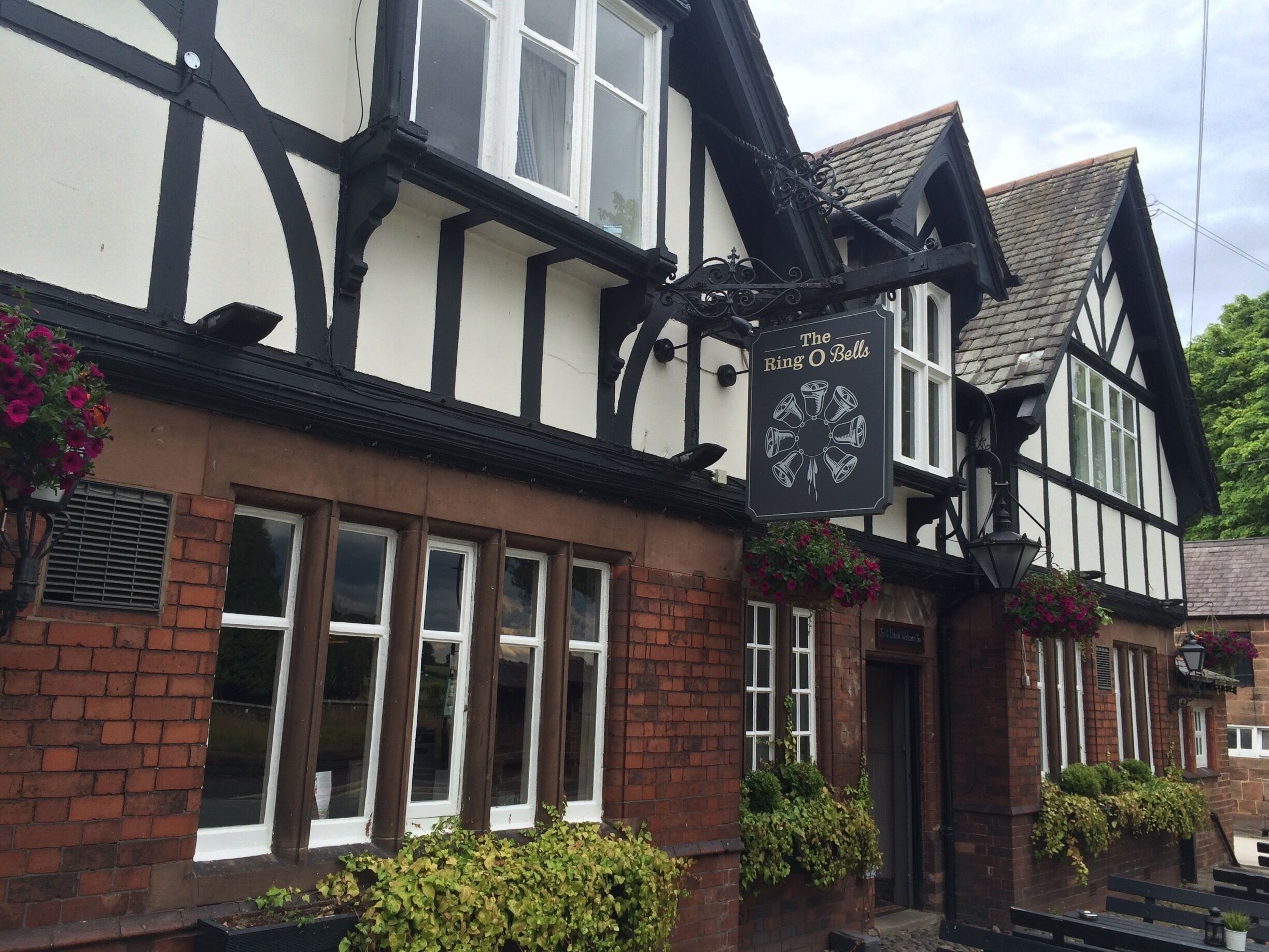 Just outside a great Warrington Pub. Ring O Bells. Found this on a quite country road, great place for a pint! 