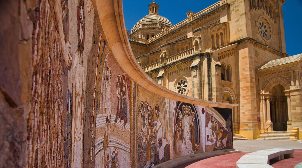Xaghra on Gozo, Malta, in august 2021