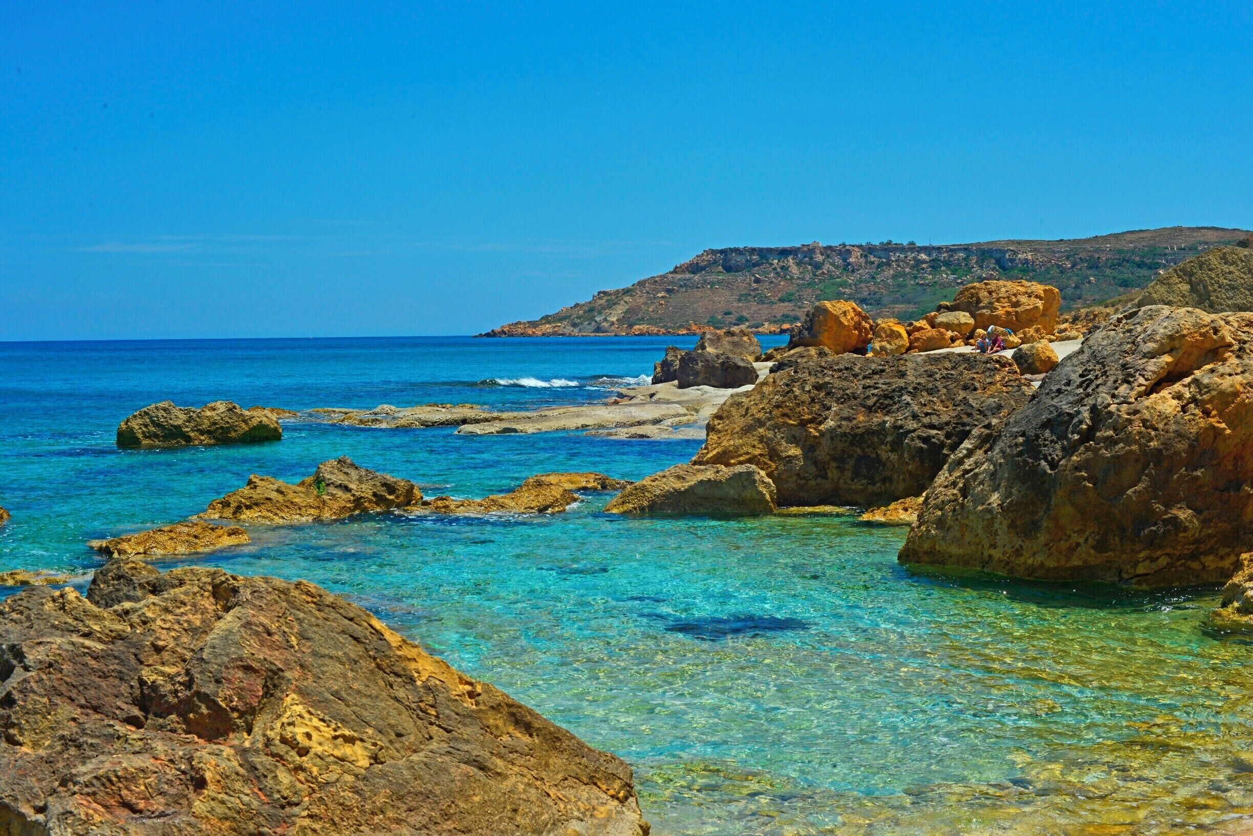 A beautiful yet slightly trecherous walk from Marsalforn to Ramla Bay reveals many sceenic views along the coastline