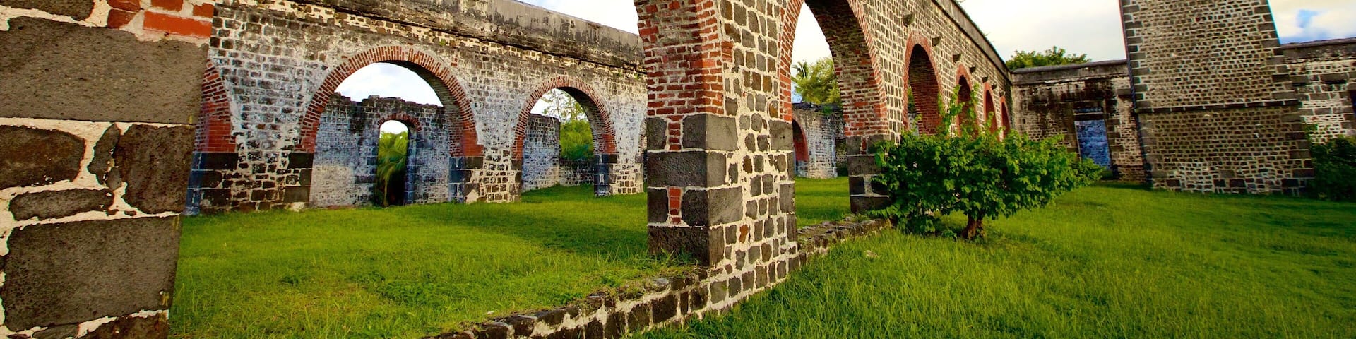 Belle Mare showing heritage elements