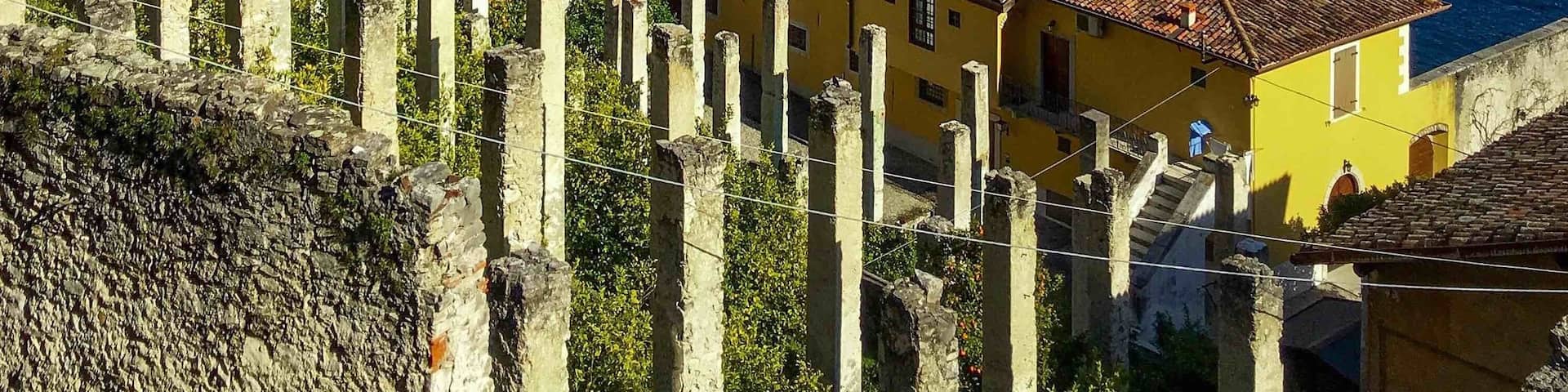 Old Limonaia (lemon plantation) at Limone sul Garda, Italy 🍋