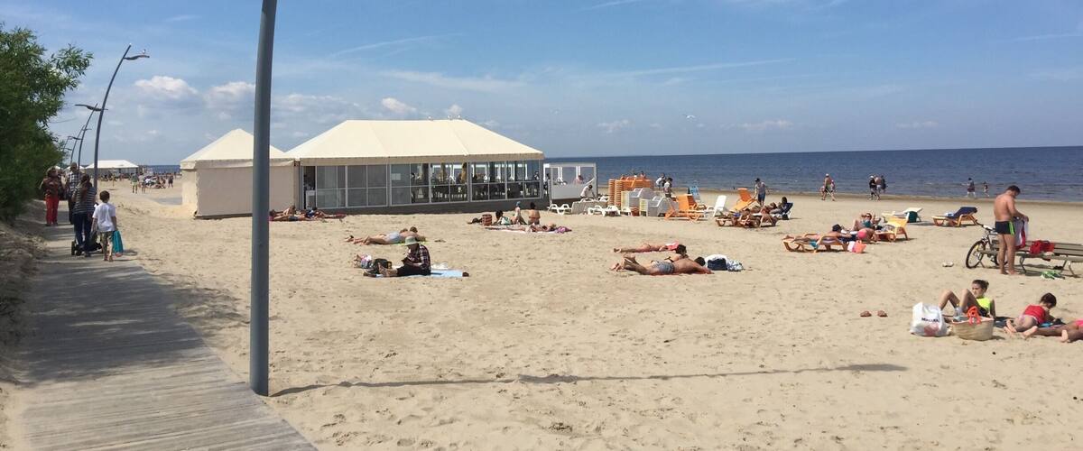 Jurmala, Baltic coast, Latvia.