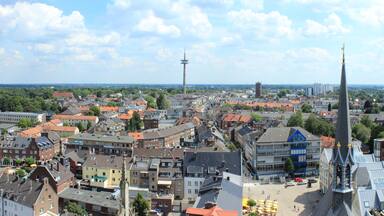 Wesel Panorama Luftaufnahme