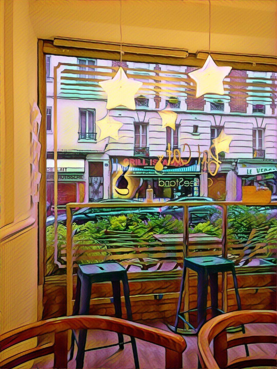 Under the fat cat's eye, great mornings start with a coffee #SweetSpot